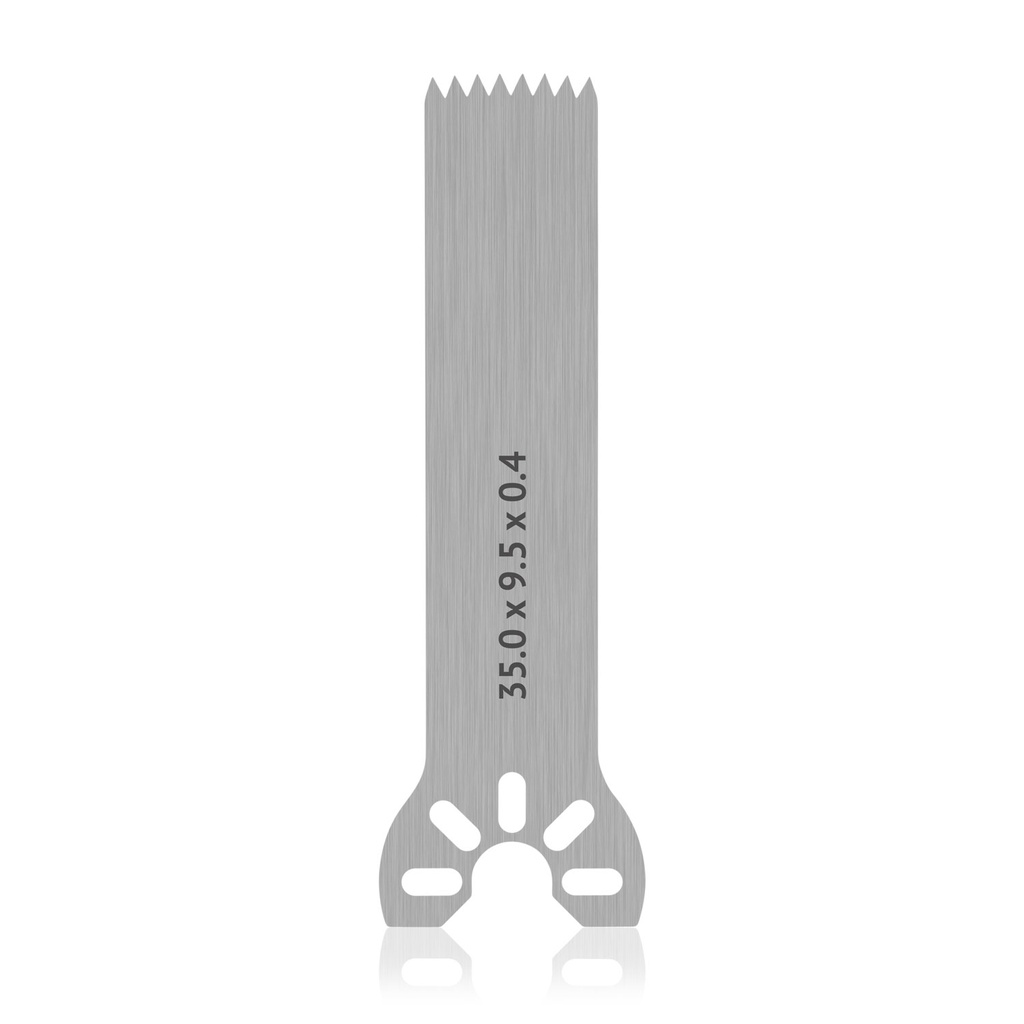 [199544] Lame de scie à attachement Stryker, L 35 x l 9,5 x H 0,4 mm