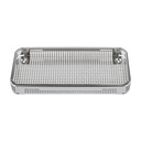 Cesta de alambre para recipiente pequeño 500615, 265 x 125 x 20 mm, sin tapa