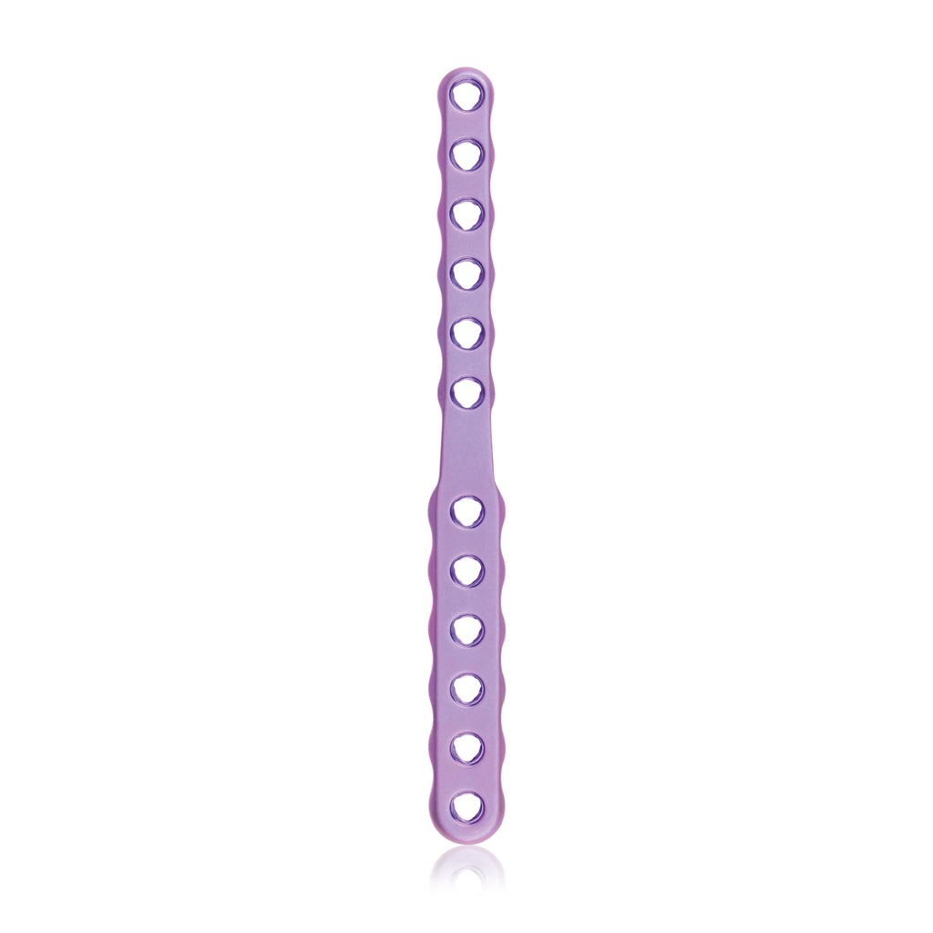 [197924] Placa de cricket EickLoxx Small Contour 2.2, 6+6 orificios, sistema 1,7/2,3 mm, magenta, 6-8 x 80 mm
