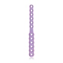 EickLoxx Small Contour 2.2 krikett-alakú csontlemez, 6+6 lyuk, 6–8 × 80 mm, 1.7 / 2.3 rendszer, magenta