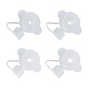 Adaptador de reducción de espacio muerto, 2,0-3,5 mm (4 piezas)