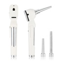 Eickemeyer POCKET Kit de diagnostic, comprenant un ophtalmoscope vétérinaire et un otoscope vétérinaire, avec 3 accessoires