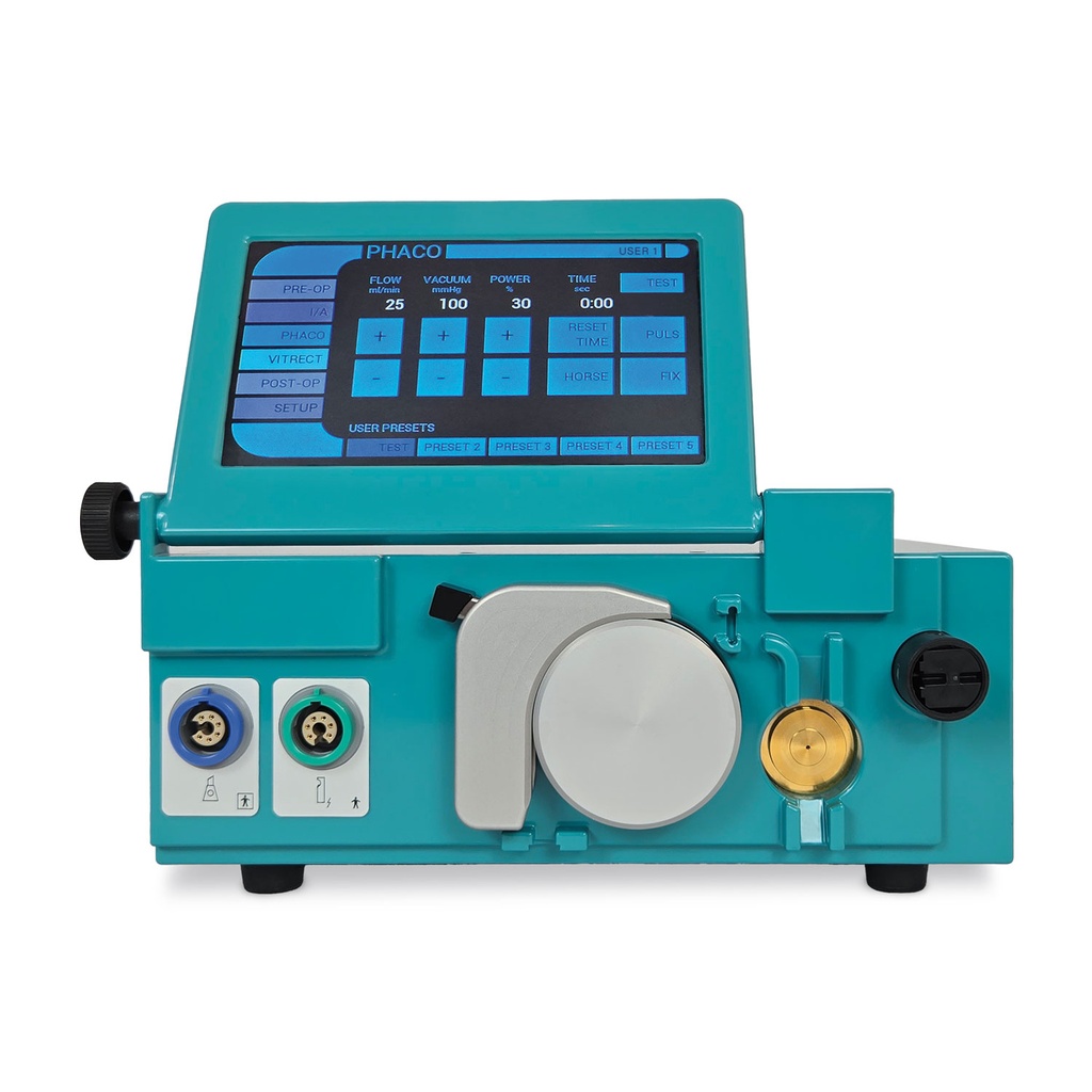 EICKEMEYER® PhacoVet 2.0 including foot switch and carrying case