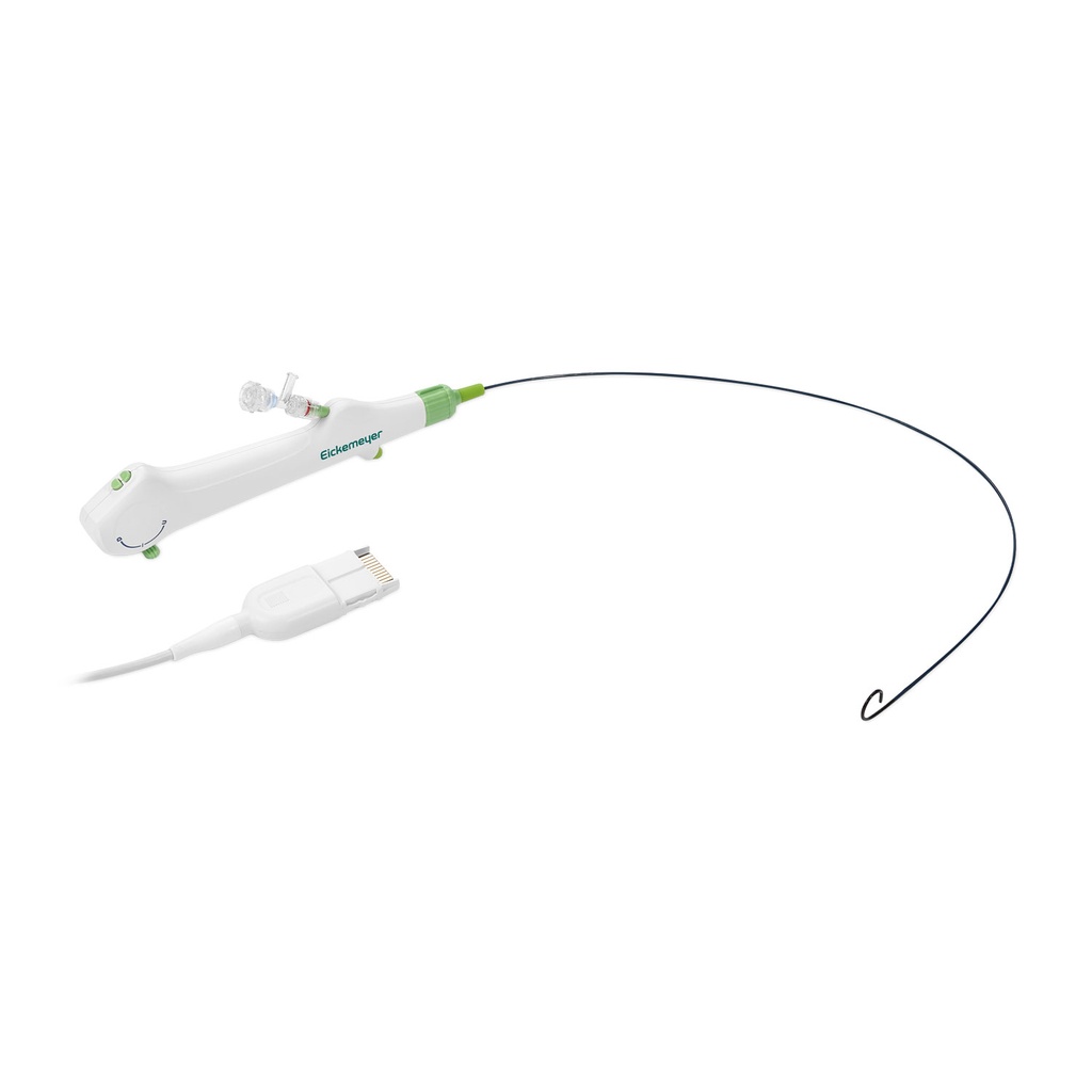 EickView 65SD-URS, ureteroscopio semidesechable, longitud de trabajo de 65 cm, diámetro exterior = 2,1 mm con canal de trabajo de 1,2 mm