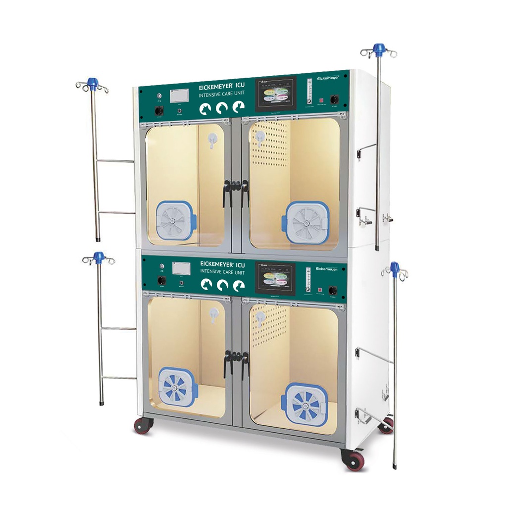Eickemeyer ICU - Intensive care unit for small animals (2 controllers, 2 levels)