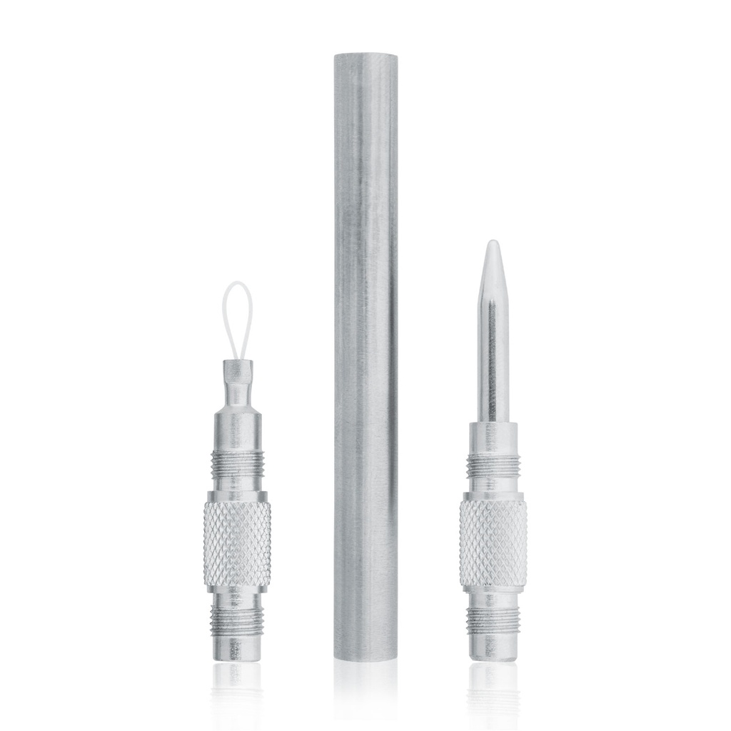 Imán de ojo con asa, esterilizable, 15 cm