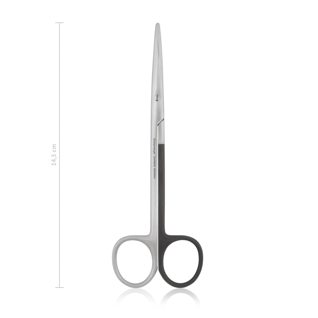 [118214L] Dissecting scissors METZENBAUM for left handed people, blunt/blunt, 14,5 cm, straight