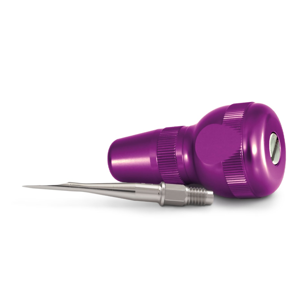 Dentanomic Equine Handle, standard, glove size < 7.5, purple