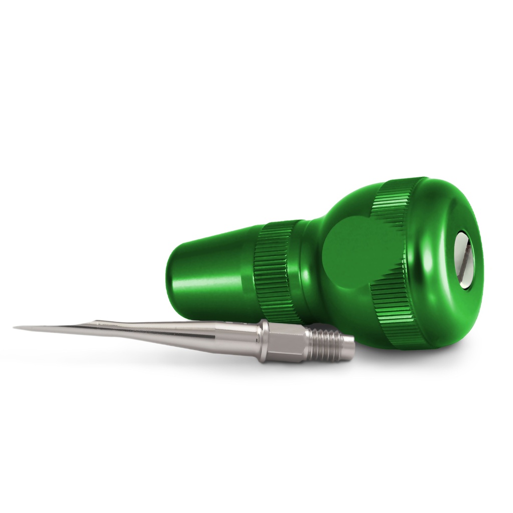 Dentanomic Equine Handle, standard, glove size < 7.5, green