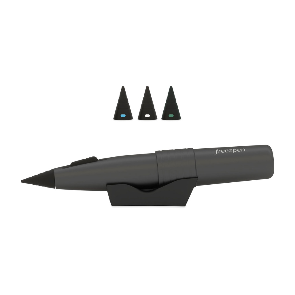 [A173400] Paquete: Freezpen 16G, incluye 42 cartuchos de N2O de 16 g y 1 de cada uno de los siguientes accesorios Freezpen: azul (1-3 mm), blanco (2-6 mm), verde (4-8 mm).