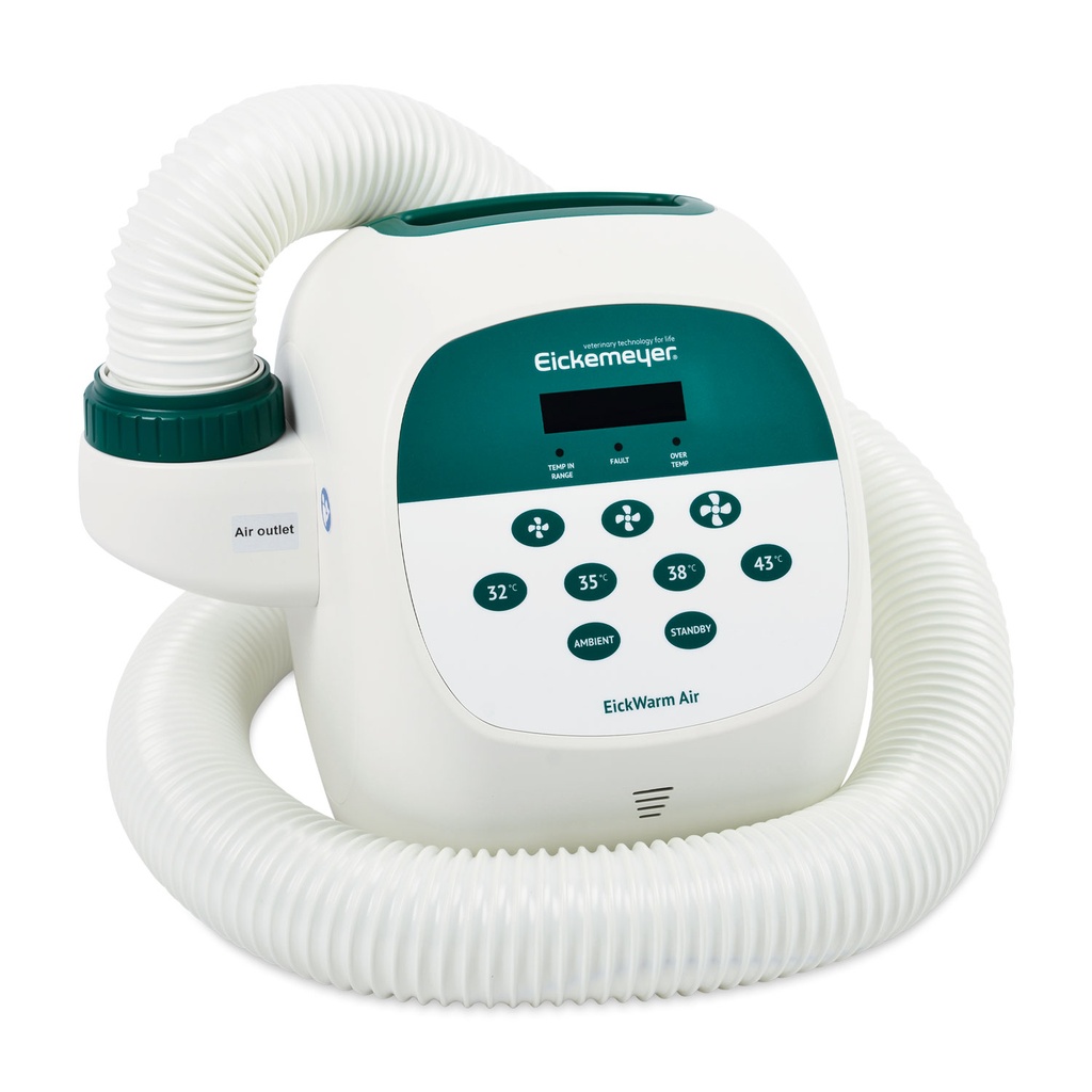 EickWarm Air - Sistema de calentamiento veterinario que incluye 10 mantas térmicas desechables, 1450 x 1020 mm