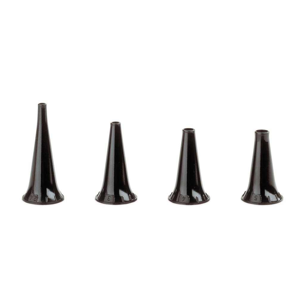 [300480] HEINE reusable tips Sanalon S, black, 1 set = 4 pcs. reusable tips SANALON S 2.4 / 3 / 4 / 5 mm di, B-000.11.111