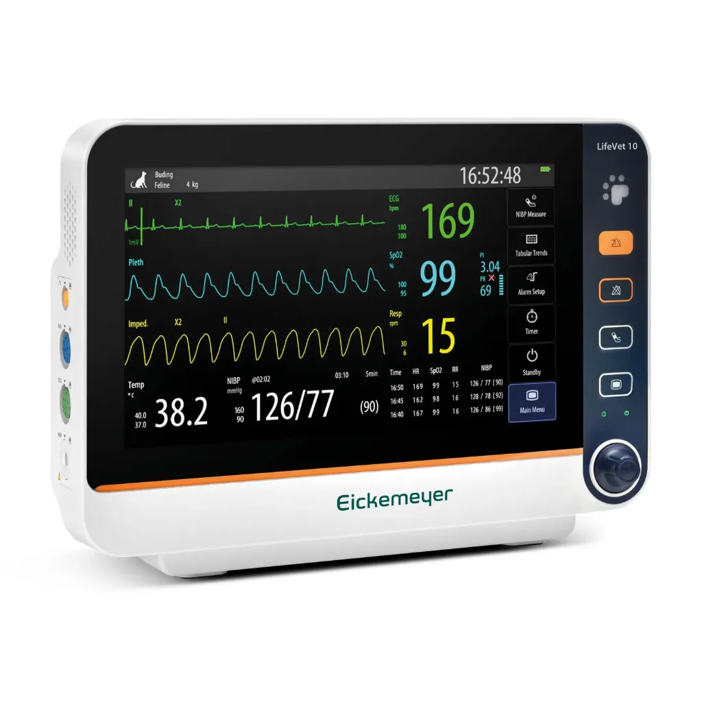 LifeVet 10 Monitor multiparametrico con Touchscreen