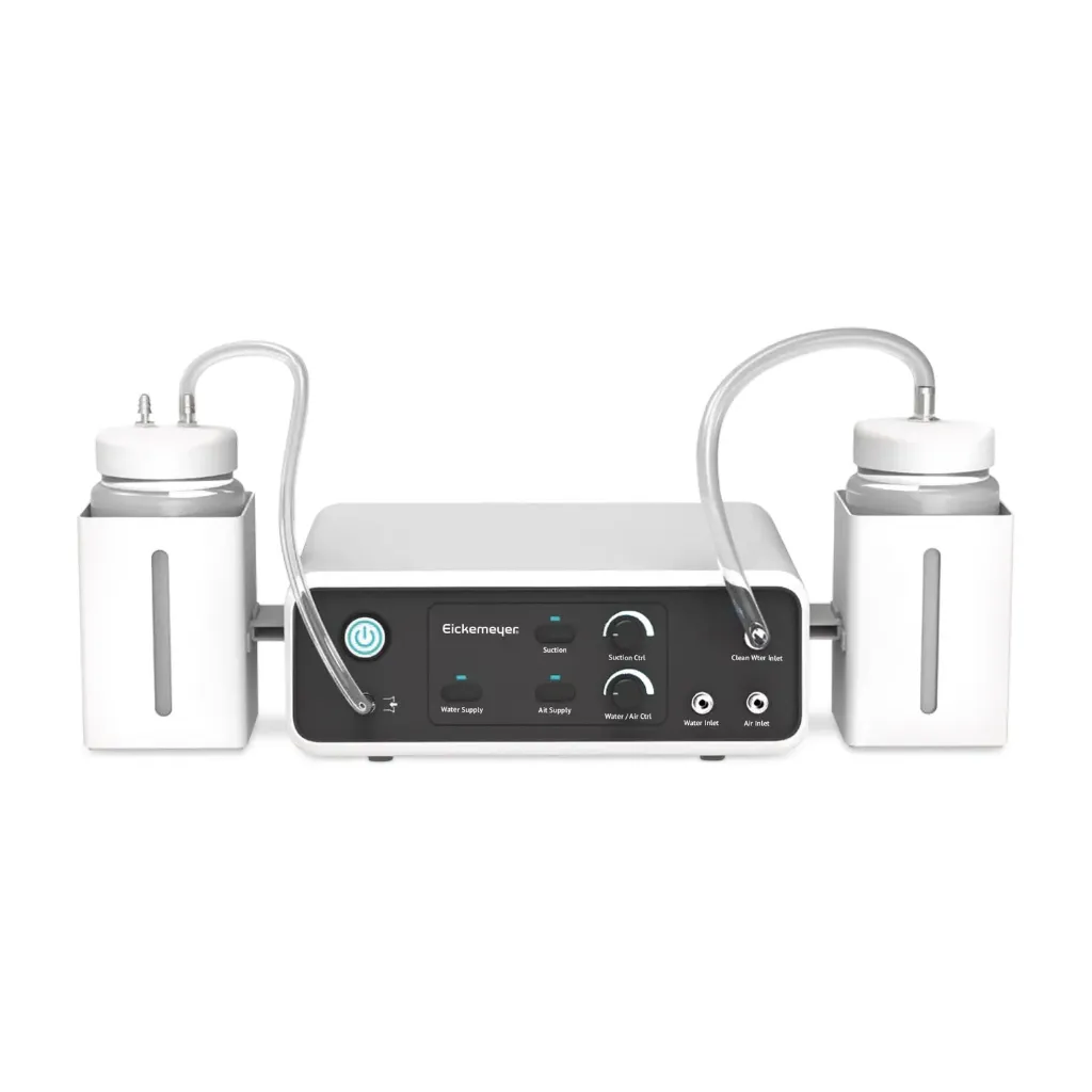 Eickflow Trio: Sugning og irregationspumpe med luft insufflation