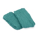 Paño de cubierta verde, 45 x 45 cm, 6 capas, no estéril, paquete de 20