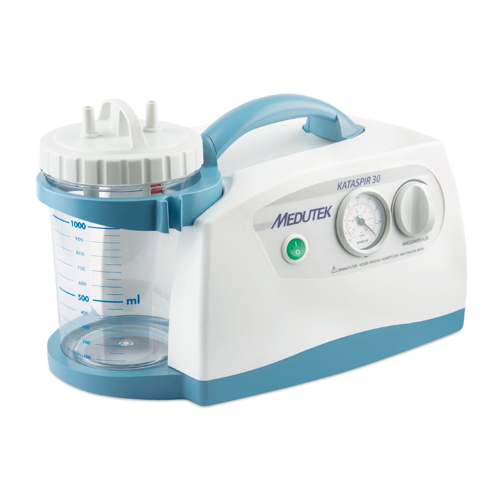 [306050] Aspirador portatil, bomba de succión con40 l/ min, tubo de succión Ø = 6 mm,L = 1,25 m, vacio hasta -650 mmHg