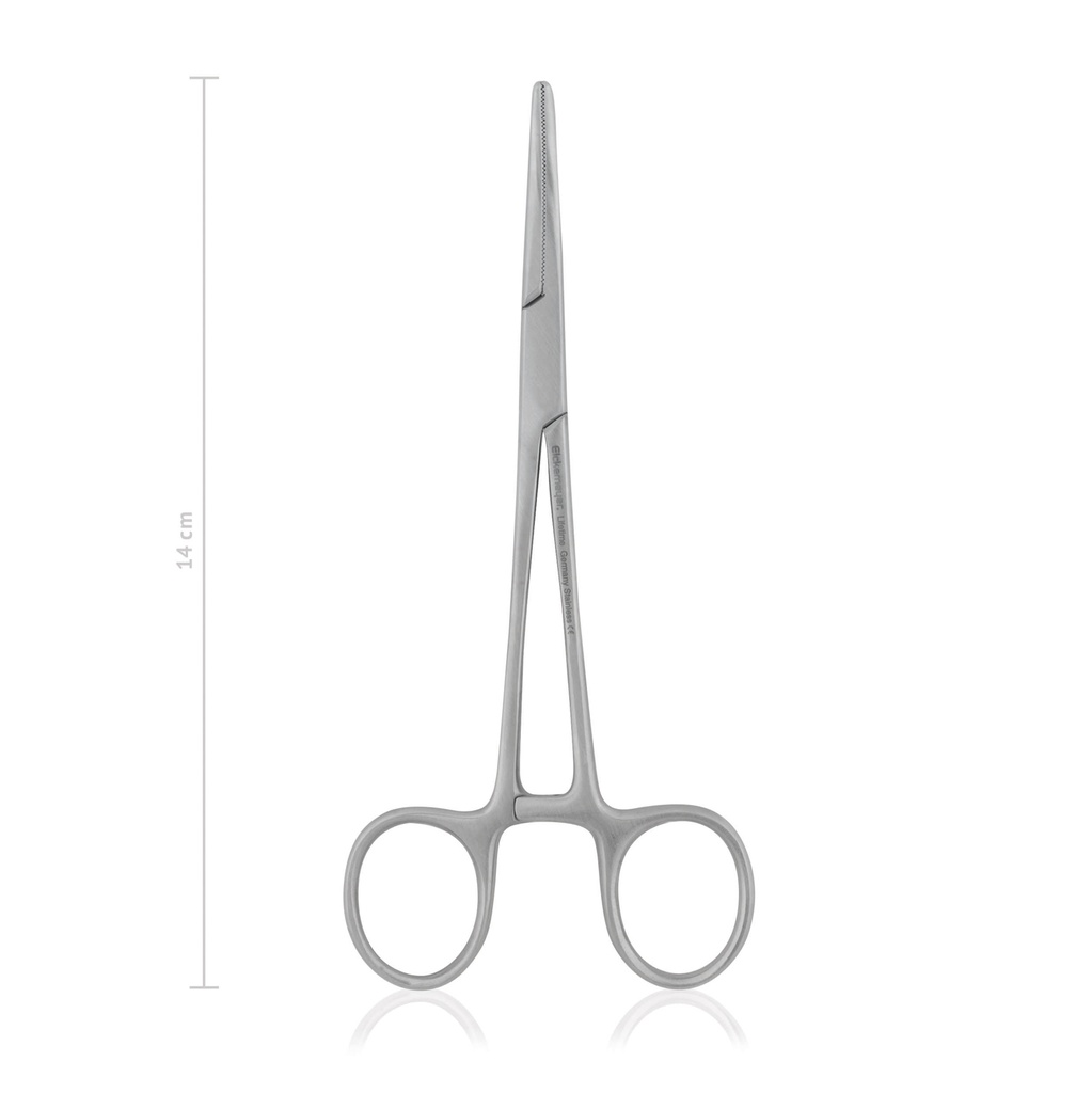 Pinza hemostática Crile, 14 cm, curva
