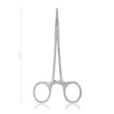 Hemostatic forceps HALSTEAD-MOSQUITO, 1x2 teeth, 12,5 cm, curved