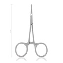 Pinza hemostatica delicada Baby-mosquito, 9 cm,  curvado