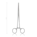 Pinza hemostatica con dientesKocher-Ochsner18 cm, recto, 1x2 dientes