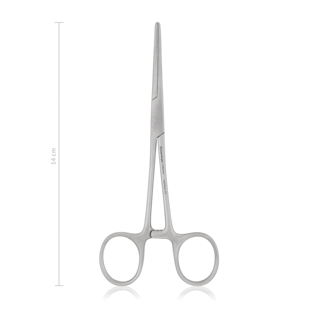 [973814] Arterie klemmer PEAN, 14 cm, lige, ØKONOMI