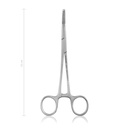 Hemostatic forceps SATINSKY, 15 cm, double angled