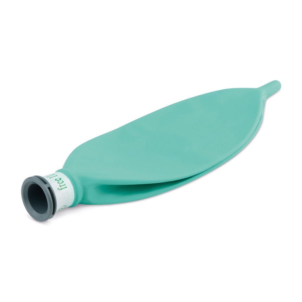 [215101] Bolsa de respiración, sin látex, color verde, 1 litro.