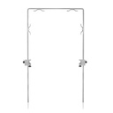 Bastidor para cirugíapara mesas de 50 cm anchocon 2 soportes de tubo