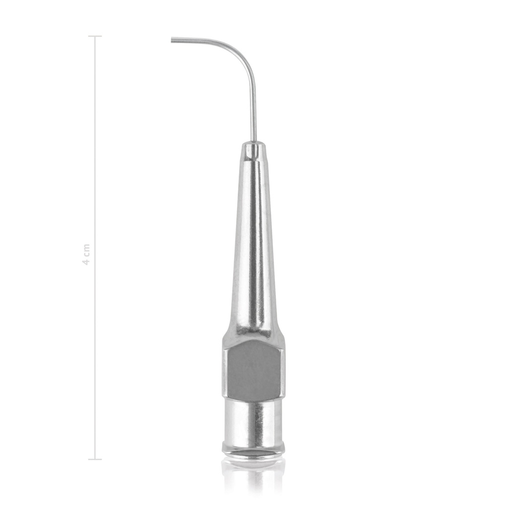 [440705] Canule oculaire Anel, courbée, 0,6 x 15 mm, cône Luer