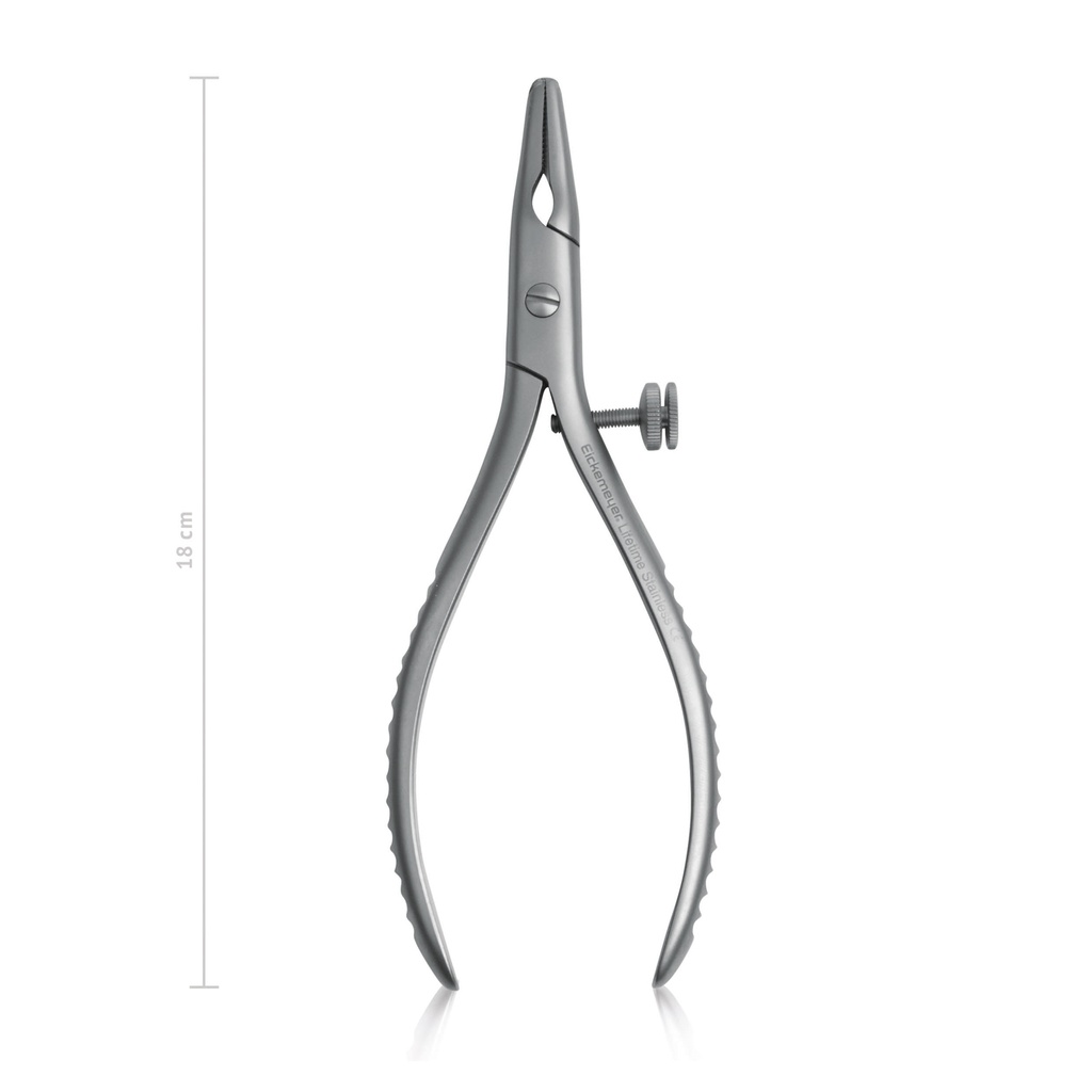 [181218] Pince à extraire pour Kirschner-fil-de fer, 18 cm