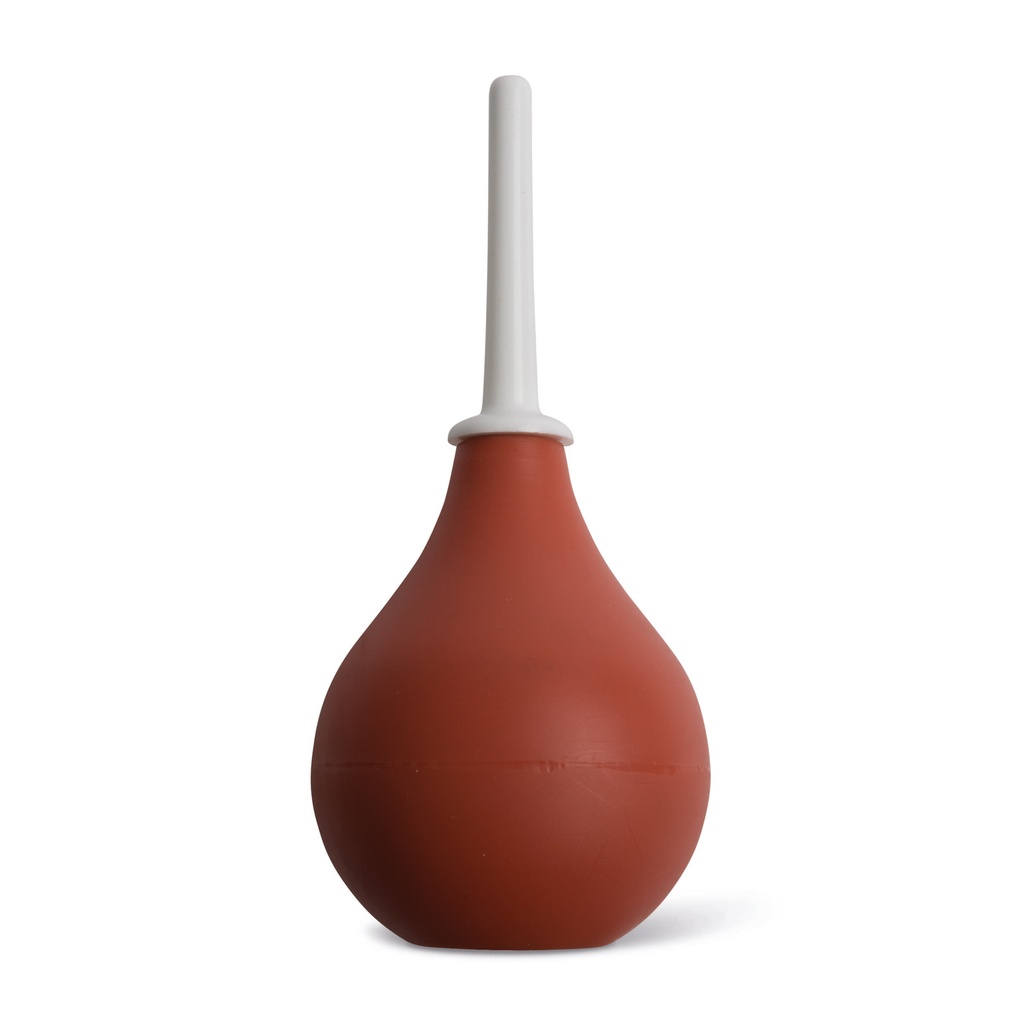 [453690] Rubber infusion bulb with cannula, ab. 90 ml