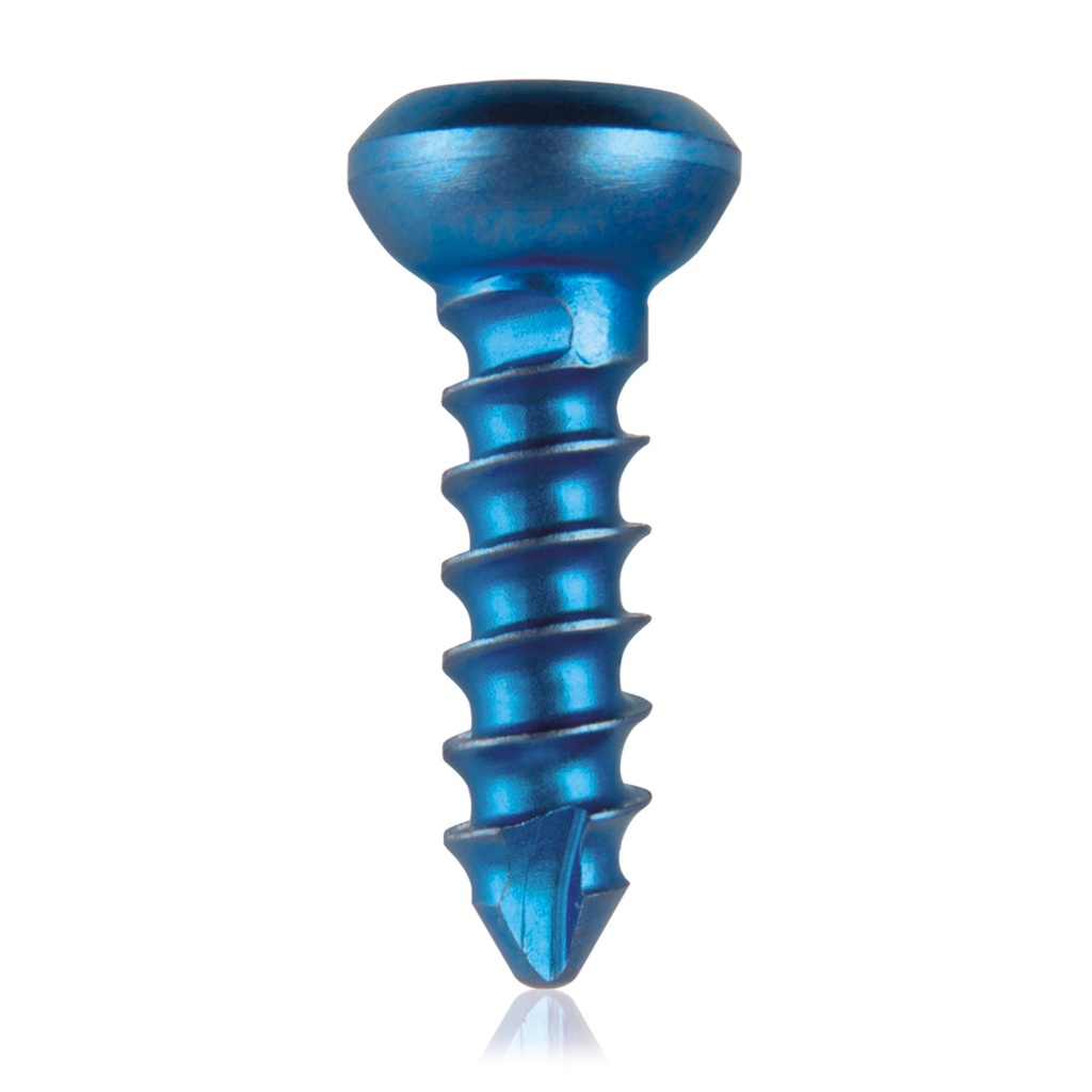 [191127] Vis corticale Ø 2.4mm, L=8mm autotaraudante, titane