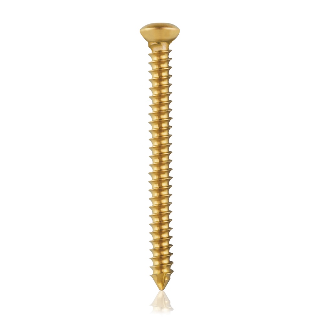 [191071] Corticalis csavar, Ø 3,5 mm, L = 38 mm, önmetsző, titán