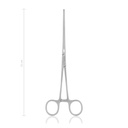 Intestinal forceps MAYO-ROBSON, longitudinal serrations, 21 cm, straight