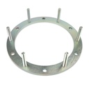 Attache en cercle p. plafond, d= 300 mm pour lampe de plafond simple