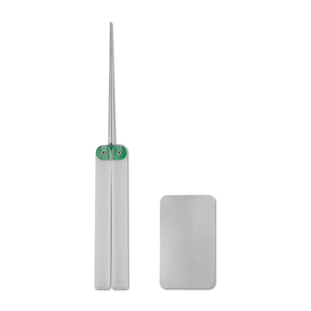 Kit d'affûtage de lames Dentanomic comprenant 1 x DMT DiaSharp (extra-fin) et 1 DMT DiaFold (extra-fin)