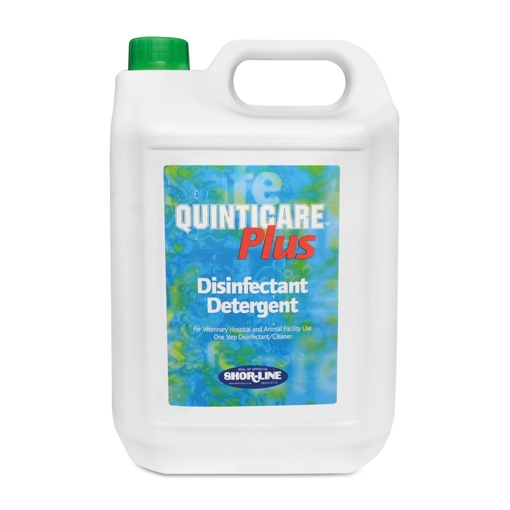Quinticare Plus One-Step Disinfectant/Cleaner, 5 ltr. 