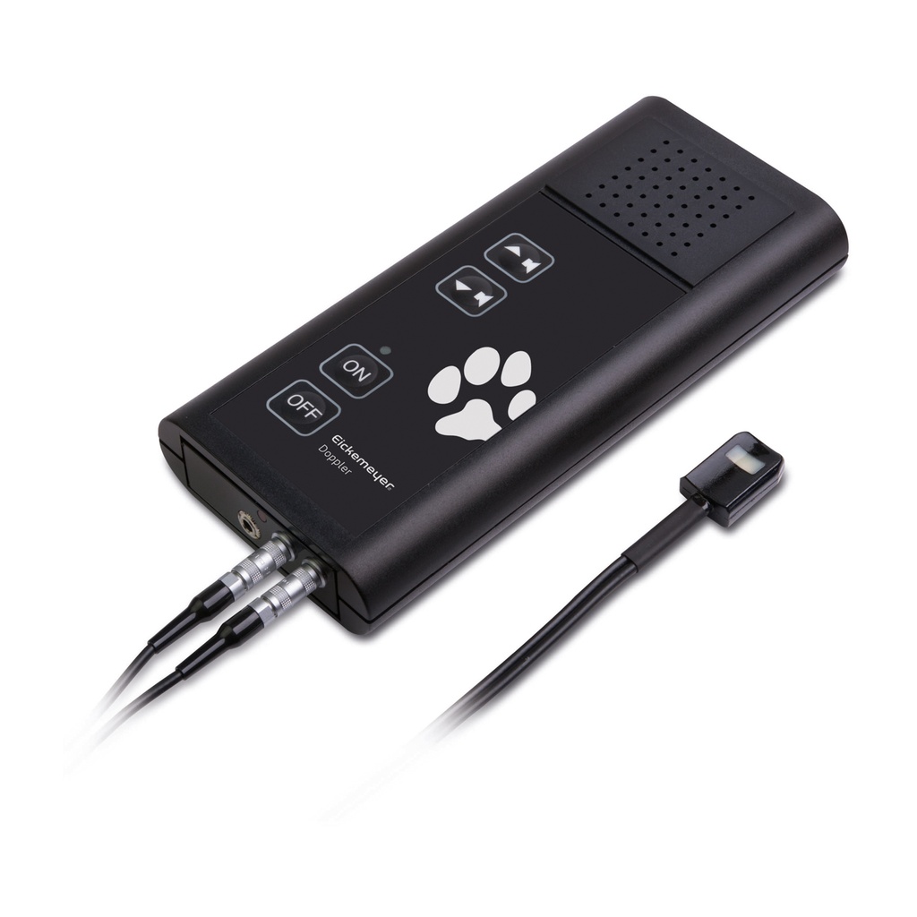 [217210] Doppler portátil Eickemeyer®con sonda 8 MHz, cargador de bateria y gel 250 gr