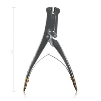 Pince coupe-broche, 23 cm, HERCULES avec protection d´éclaboussement