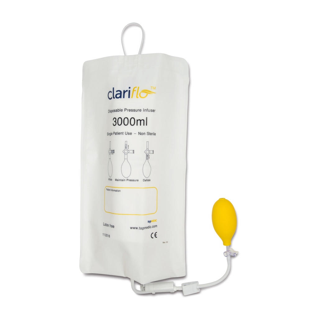 Infusor a presión, Para bolsa deinfusión 3000ml