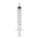 Jeringa céntrica EickInject, 3 ml, paquete con 100 unidades