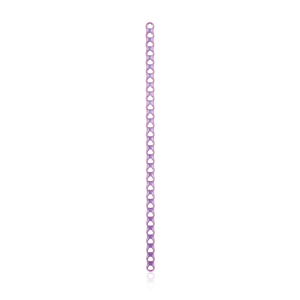 [185520] EickLoxx placa ósea 28 - hueco224 x 8.0 x 2.7 sistema 2.7/3.5titanio magenta