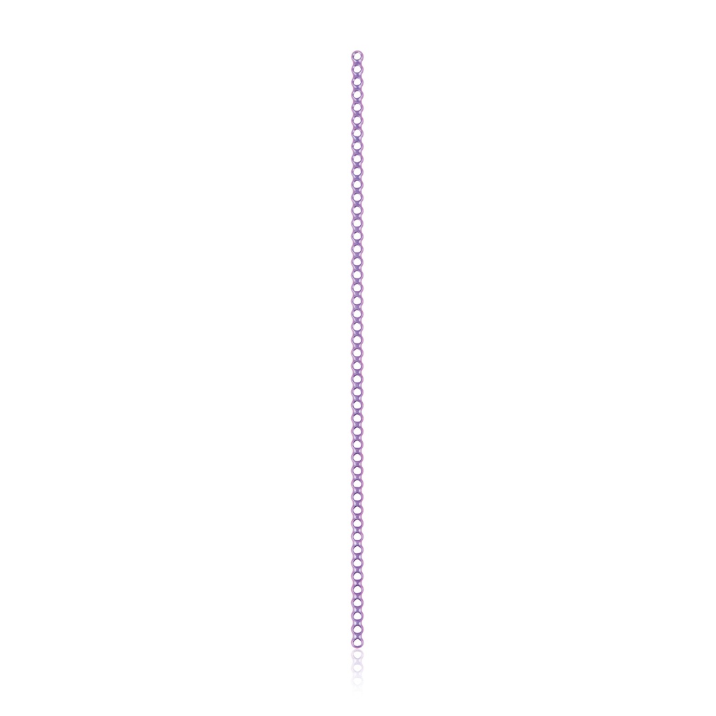 [185518] EickLoxx plaque d'os 46 trous 230 x 5.0 x 2.0 System 1.7/2.3 titane, magenta