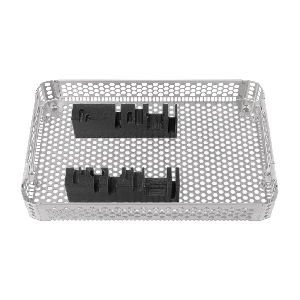 Bandeja de tamiz EickLoxx SPP®, sin instrumentos y sin implantes