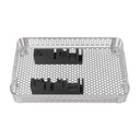 Bandeja de tamiz EickLoxx SPP®, sin instrumentos y sin implantes