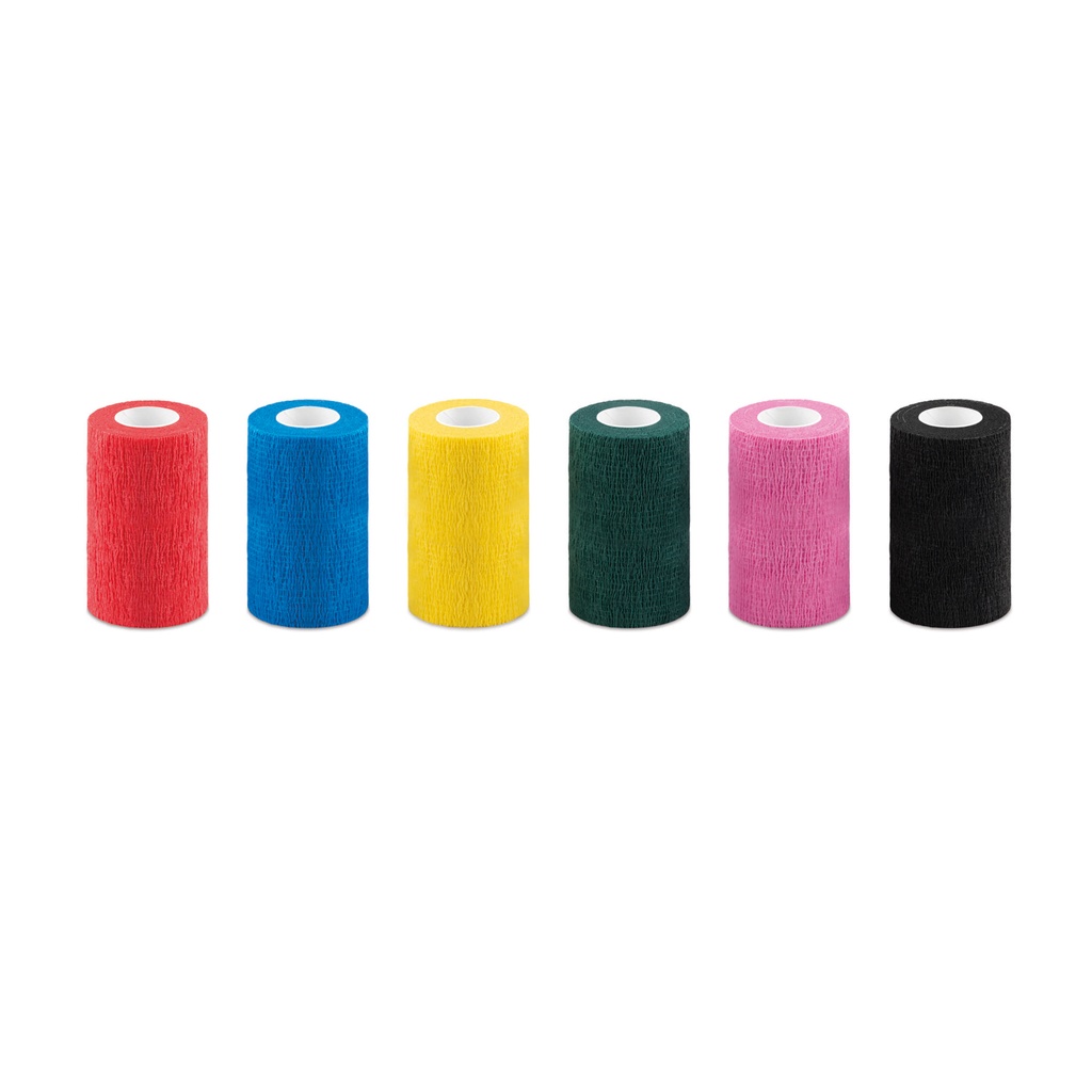 [050751] Eickwrap Vendaje, autoadhesivo, 7,5 cmcolores mixtos, 24 pzas./caja