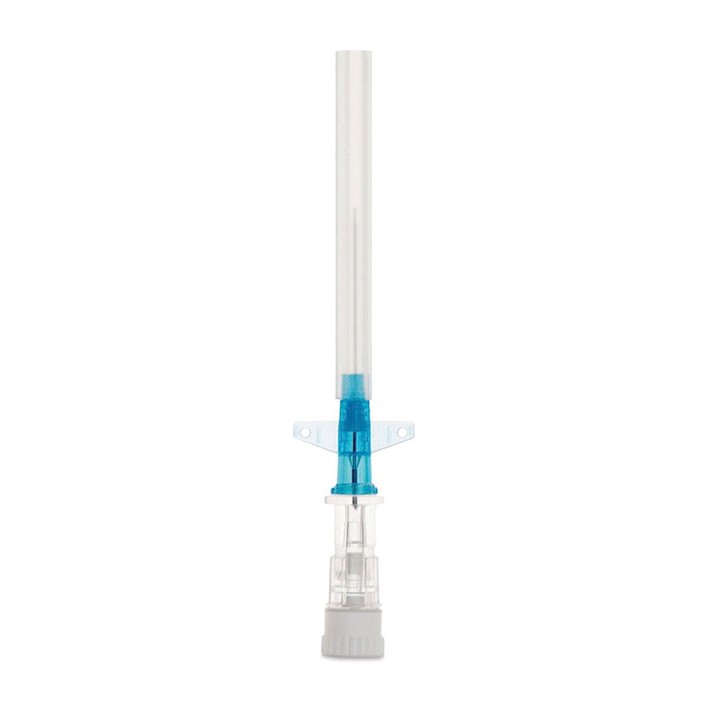 [050021] Delta Flo canúla azul 22/G, 50 pzas