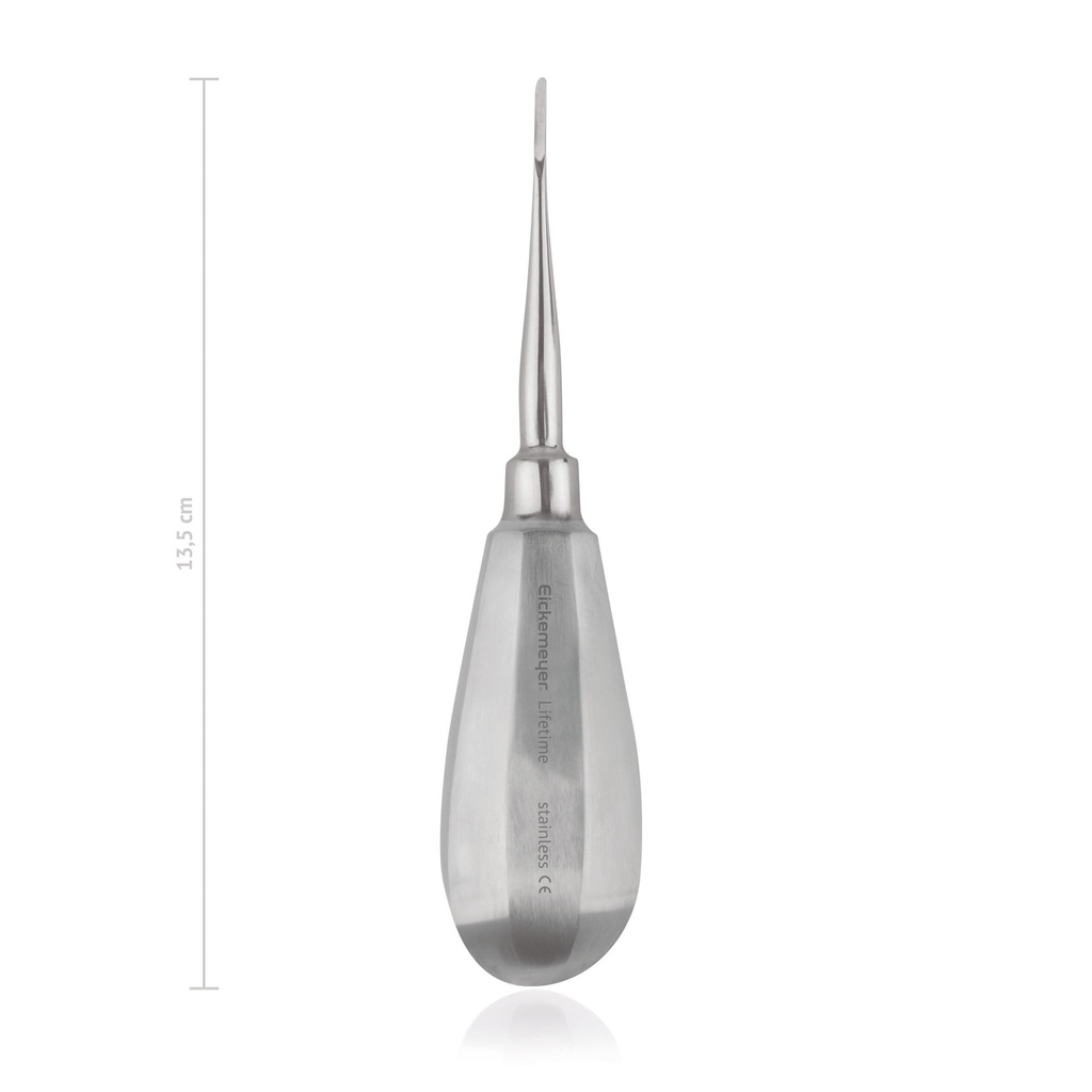 [175322] Elevator, 1 mm, stubby handle, straight tip 