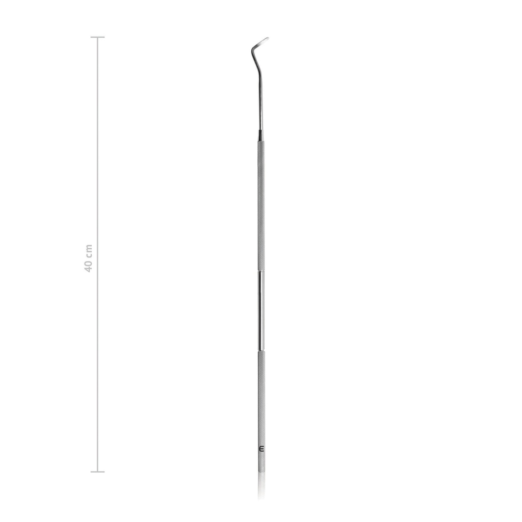 Finom parodontális szonda, jobbos, L = 400 mm