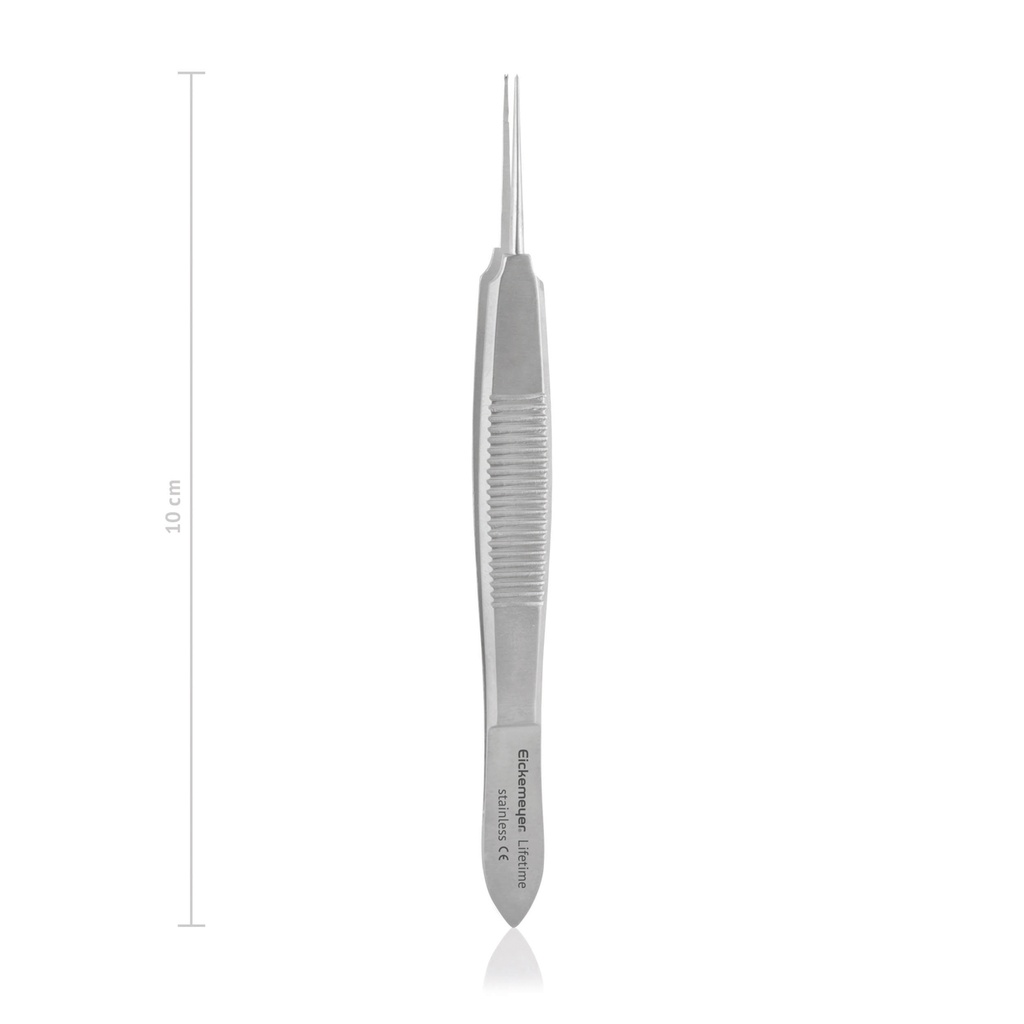 [171505] Suture forceps Castroviejo, teeth 0,5 mm 10 cm, 4" 